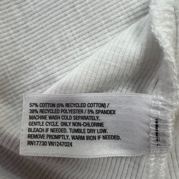 Future Collective White Tank top Size 1X - Picture 5 of 5